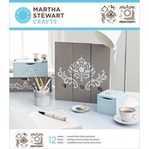 MARTHA STEWART FLOURISH 스텐실도안, 1개
