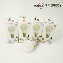 데이온 LED 미니크립톤 4W E14 / E17, 전구색 E17, 1개