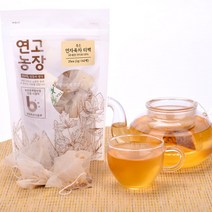 연고농장 국내산 볶은 연자육차 삼각티백, 1g, 125티백(25T*5봉)