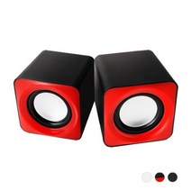 2채널 스피커 / USB 전원 / 3.5스테레오 단자 / 6(3x2)W / 노트북 데스크탑 완벽 호환 / 래드, 288350-1