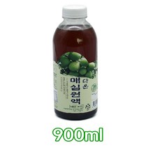다온영농조합법인 다온매실원액 황매실3년숙성 900ml (무농약) 4개구매시 배송무료, 1개