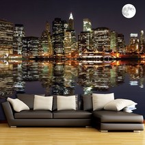 프렌체 초고화질 30가지 야경 친환경 포인트벽지, 디자인19