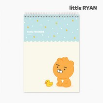 카카오프렌즈/리틀프렌즈/상철 스프링노트 라이언, 단품