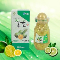 청귤과실과 제주벌꿀이 들어간 제주청귤차 제주자연 청귤차 570g, 1개, 300g