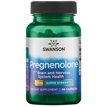 스완슨 프레그네놀론 50mg 캡슐, 60개입, 1개, 60정