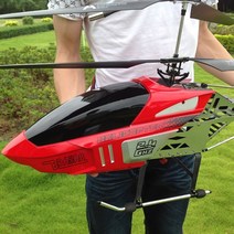 헬기 무선조정헬기/RC 중형급헬기드론 초보용 85cm, 블루추가배터리1개