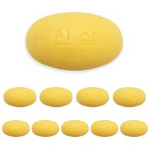 TRM 국산 업소용 알뜰 인삼비누 10개, 120g