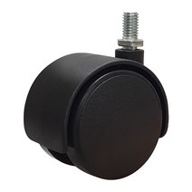 아이비스토어 PVC 볼트 캐스터 50mm 회전(10mm) 가구 이동 바퀴