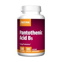 Jarrow 포뮬러 판토텐산 500mg 100정, 1개