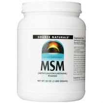 소스내츄럴스 MSM 파우더 글루텐 프리 무설탕, 1000g, 1개