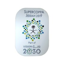 티브랜드 PVC 세리에 A 수페르코파 제다 2019 패치 와펜 SERIE SUPERCOPPA JEDDAH PATCH WAPPEN