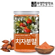 부영한방약초 국산 치자가루 분말 200g 천연색소, 1개