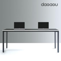 다가구 페르마타 1800 x 600 컴퓨터책상 스탠다드 타입, 블랙
