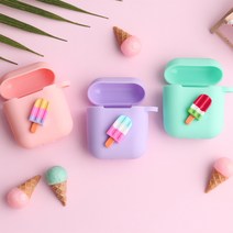 스마트커버 아이스크림 에어팟케이스, 핑크에이스