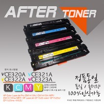 HP 프린터 컬러 레이저젯 Pro CM1415fn 토너(재생토너), 1개, 3_CE322A 노