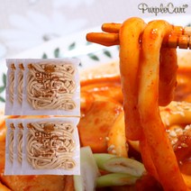 핫이슈 누들떡볶이 밀떡 그대로 350g, 6개