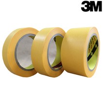 3M 244 내열 마스킹 테이프 고온 고열 10㎜×50m, 1개