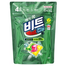 [비건라이프] 비트 실내건조 캡슐세제 그린플로럴향