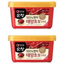 청정원순창 100% 현미 태양초 찰고추장
