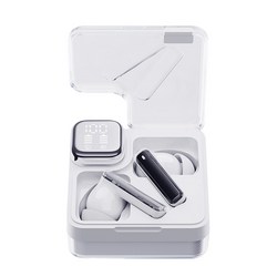 QCY T31 멜로버즈 네오 LED디스플레이 블루투스 이어폰, 화이트, 7시간, 방수가능, QCY-T31 MeloBuds Neo, 화이트