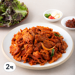 [로켓프레시] 더푸짐 한돈 고추장 제육볶음, 600g, 2팩