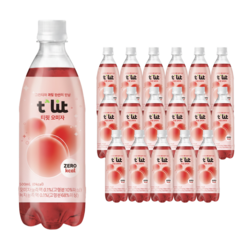 티릿 오미자 제로 탄산음료, 24개, 500ml