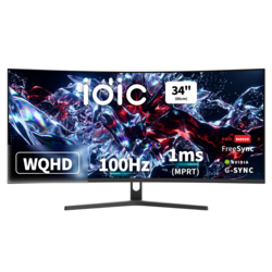 아이딕 HB340CV WQHD 100Hz 34인치(87~88cm) 커브드모니터