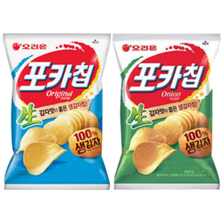 오리온 포카칩 오리지널 30g+어니언 30g 바코드없음, 30g, 5세트