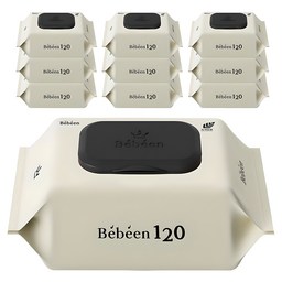 Bebeen 120 영유아물티슈 캡형, 가성비 최고의 선택!