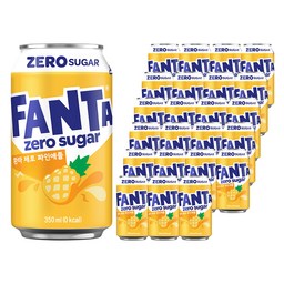 환타 제로 파인애플향 - 무설탕으로 더 건강하게 즐기는 청량음료