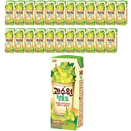 남양과수원 청포도 주스 190ml - 맛과 품질을 모두 잡은 최고의 선택!