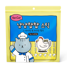 냠냠챱챱 스틱 짜먹는 고양이 대용량 간식