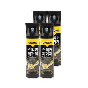 오공 스티커 제거제, 4개, 250ml