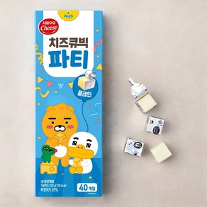 치즈큐빅 파티 플레인 40입, 232g, 1개