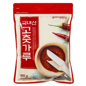 곰곰 국내산 고춧가루, 600g, 1개