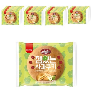 삼립 잼있는 사과쿠키, 75g, 20개