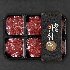 농협안심한우 정성스레 갈아 만든 한우 다짐육 1등급 (냉장), 300g, 1개