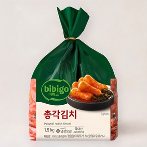 비비고 총각김치, 1.5kg, 1개