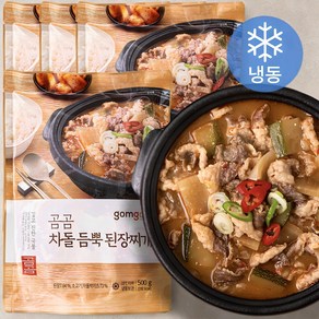 곰곰 차돌듬뿍 된장찌개 (냉동)