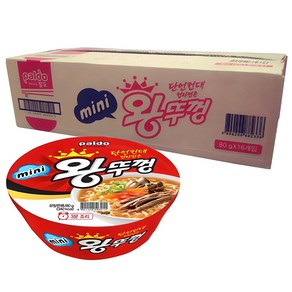 왕뚜껑 미니 컵라면 80g