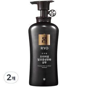 려 초의방 프리미엄 탈모증상완화 샴푸, 490ml, 2개