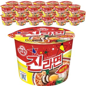 오뚜기 진라면 매운맛 컵 110g