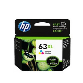 HP 63 대용량 데스크젯 1112 2130 2132 정품잉크