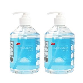 3m NEW 새니타이저 손소독제, 500ml, 2개