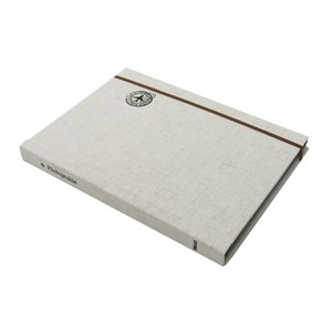 빈티지 흑지 접착 중 일반포토앨범, 내추럴, 20매