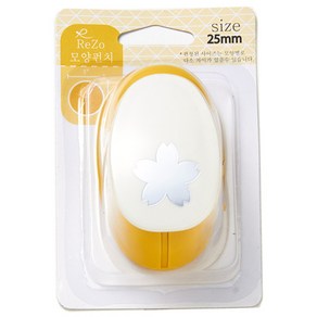 포코스 모양펀치 R-25, 벚꽃, 1개