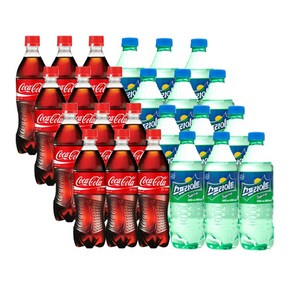 코카콜라 업소용 500ml x 12p + 스프라이트 업소용 500ml x 12p, 1세트