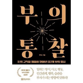 부의 통찰:돈의 규칙을 꿰뚫어 찾아낸 5단계 부의 열쇠, 황금부엉이, 부아c