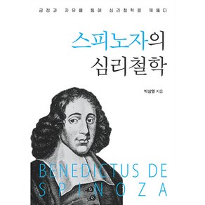 스피노자의 심리철학(큰글자도서):긍정과 자유를 통해 심리철학을 꿰뚫다, 박삼열, 한국학술정보