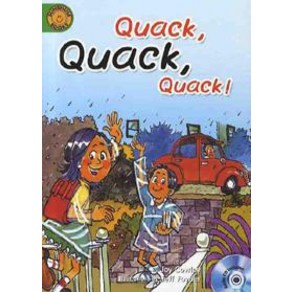 [Compass Publishing]Sunshine Reades Level 4 : Quack Quack Quack (Papeback + Audio CD + Wokbook), Compass Publishing